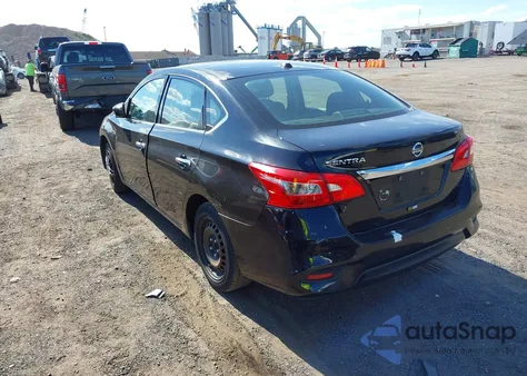 2016 Nissan Sentra Fe+ S/S/Sl/Sr/Sv z USA, uszkodzony, nr VIN 3N1AB7AP3GL640903